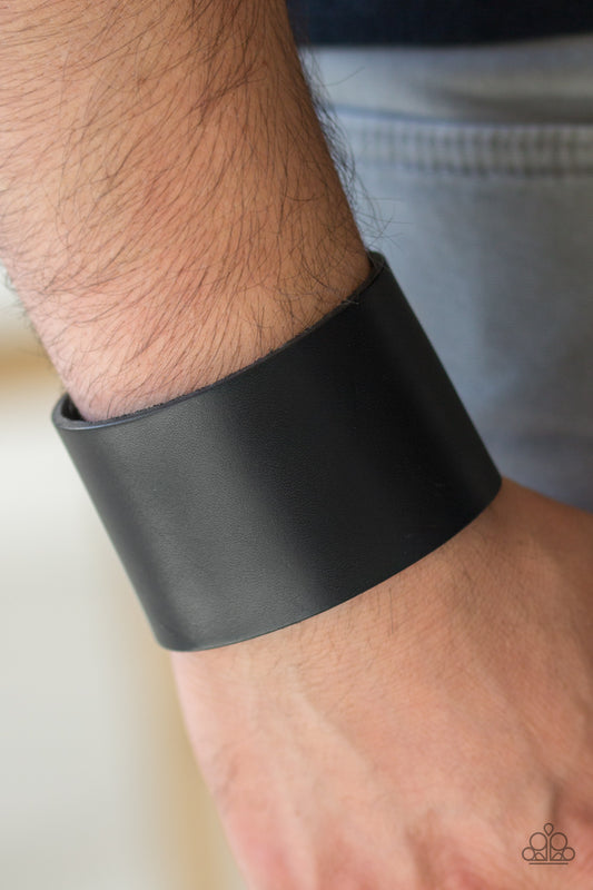 Alley Rally Black Urban Bracelet - Paparazzi Accessories