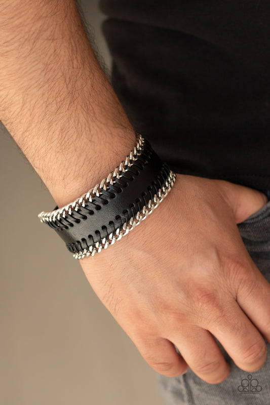 Got Grit? Black Urban Bracelet - Paparazzi Accessories