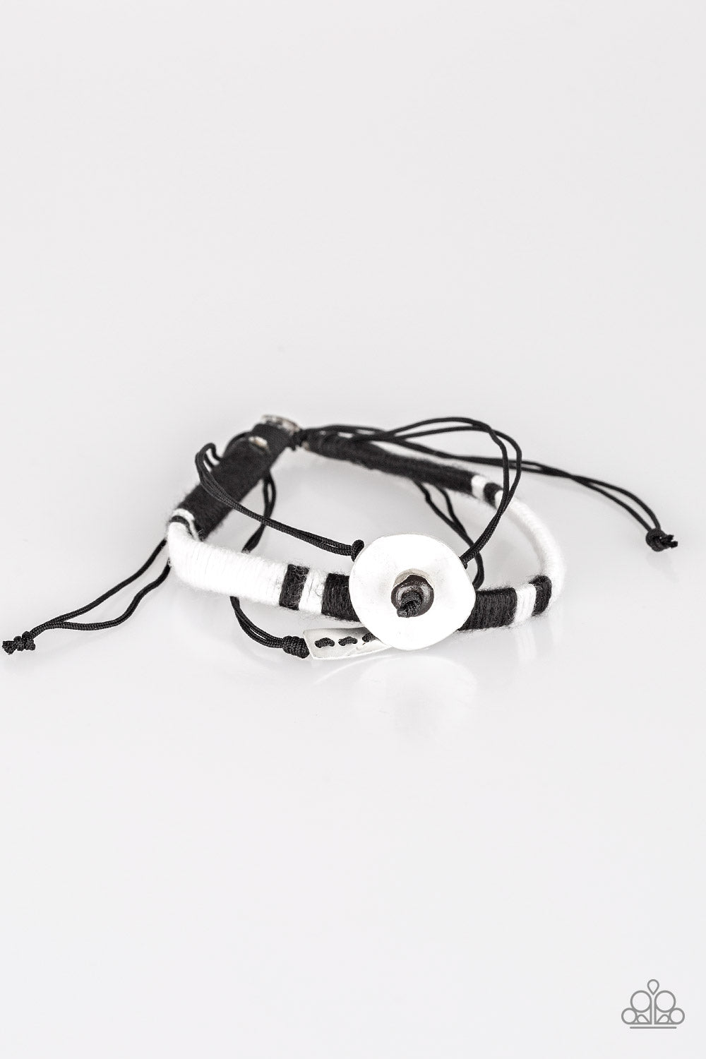 Jetsetter Journey Black Urban Bracelet - Paparazzi Accessories