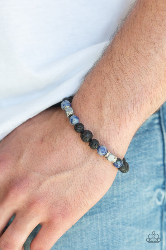 Strength Blue Urban Bracelet - Paparazzi Accessories