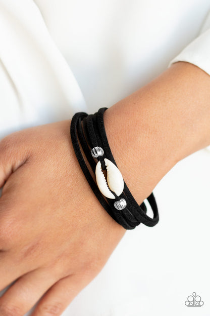 Vitamin SEA Black Urban Bracelet - Paparazzi Accessories - jazzy-jewels-gems