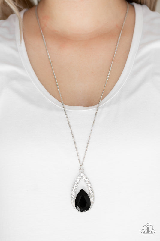 Notorious Noble Black Necklace - Paparazzi Accessories