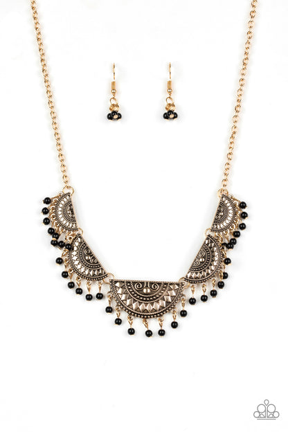 Boho Baby Gold Necklace - Paparazzi Accessories