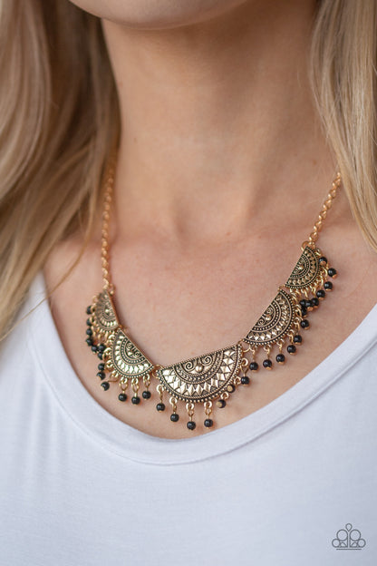 Boho Baby Gold Necklace - Paparazzi Accessories