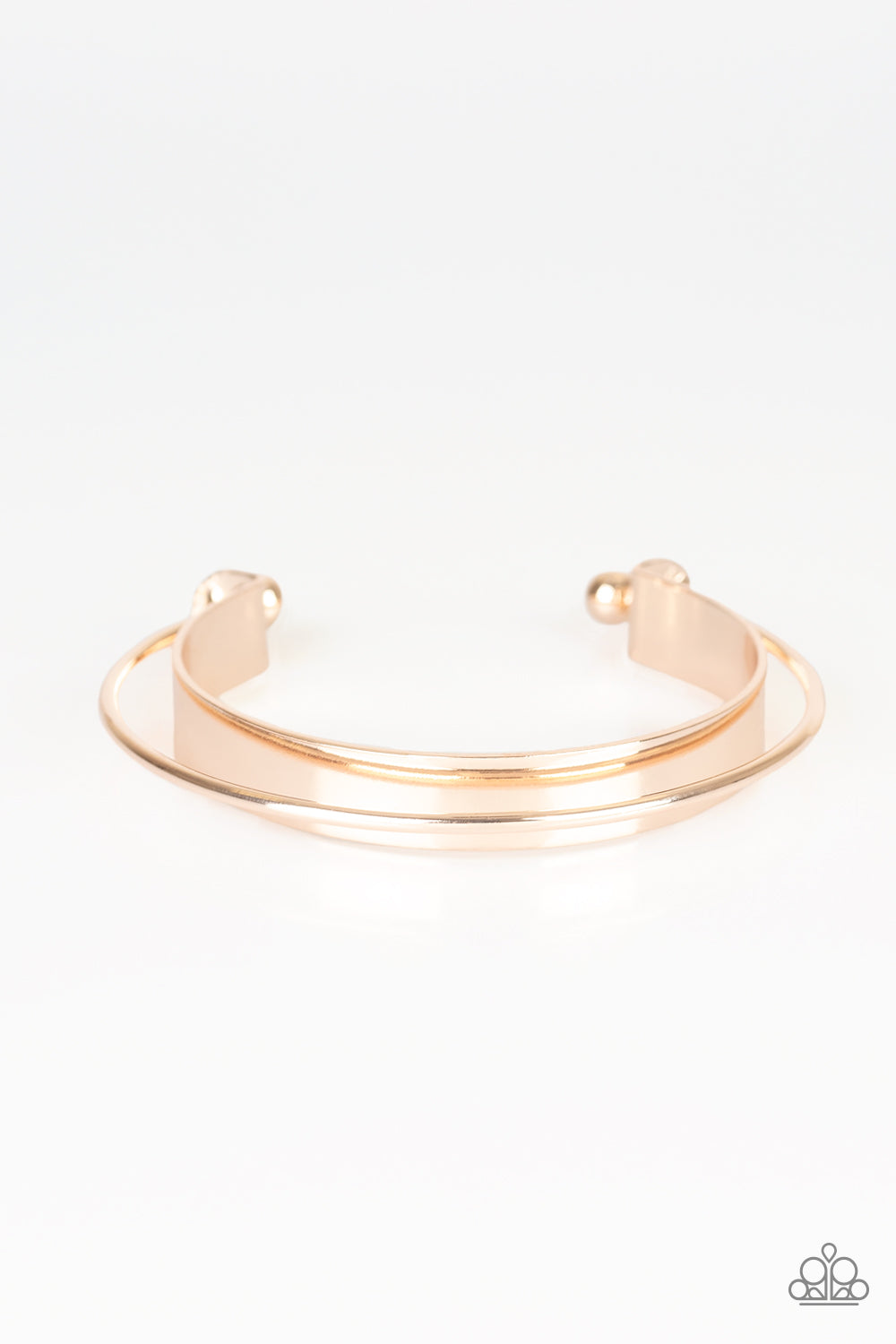 Avant-MOD Rose Gold Cuff Bracelet - Paparazzi Accessories