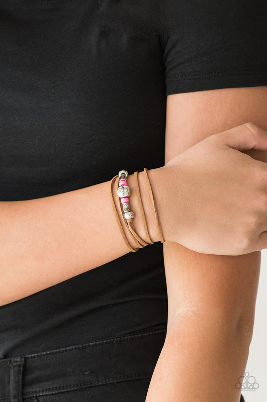Find Your Way Pink Bracelet - Paparazzi Accessories