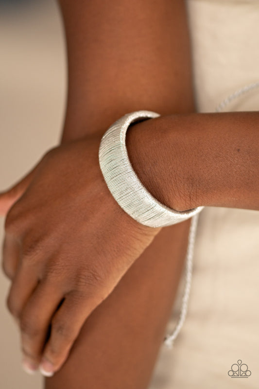 In a Flash Silver Bracelet - Paparazzi Accessories