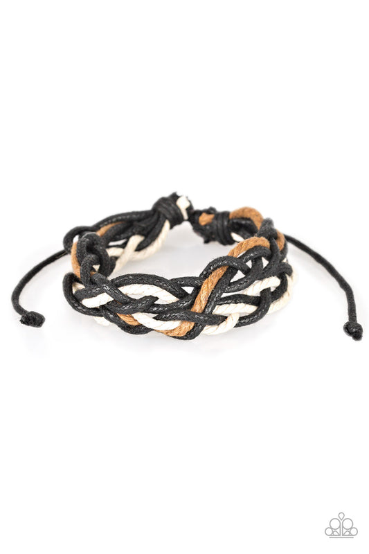 Mountain Quest Black Urban Bracelet - Paparazzi Accessories