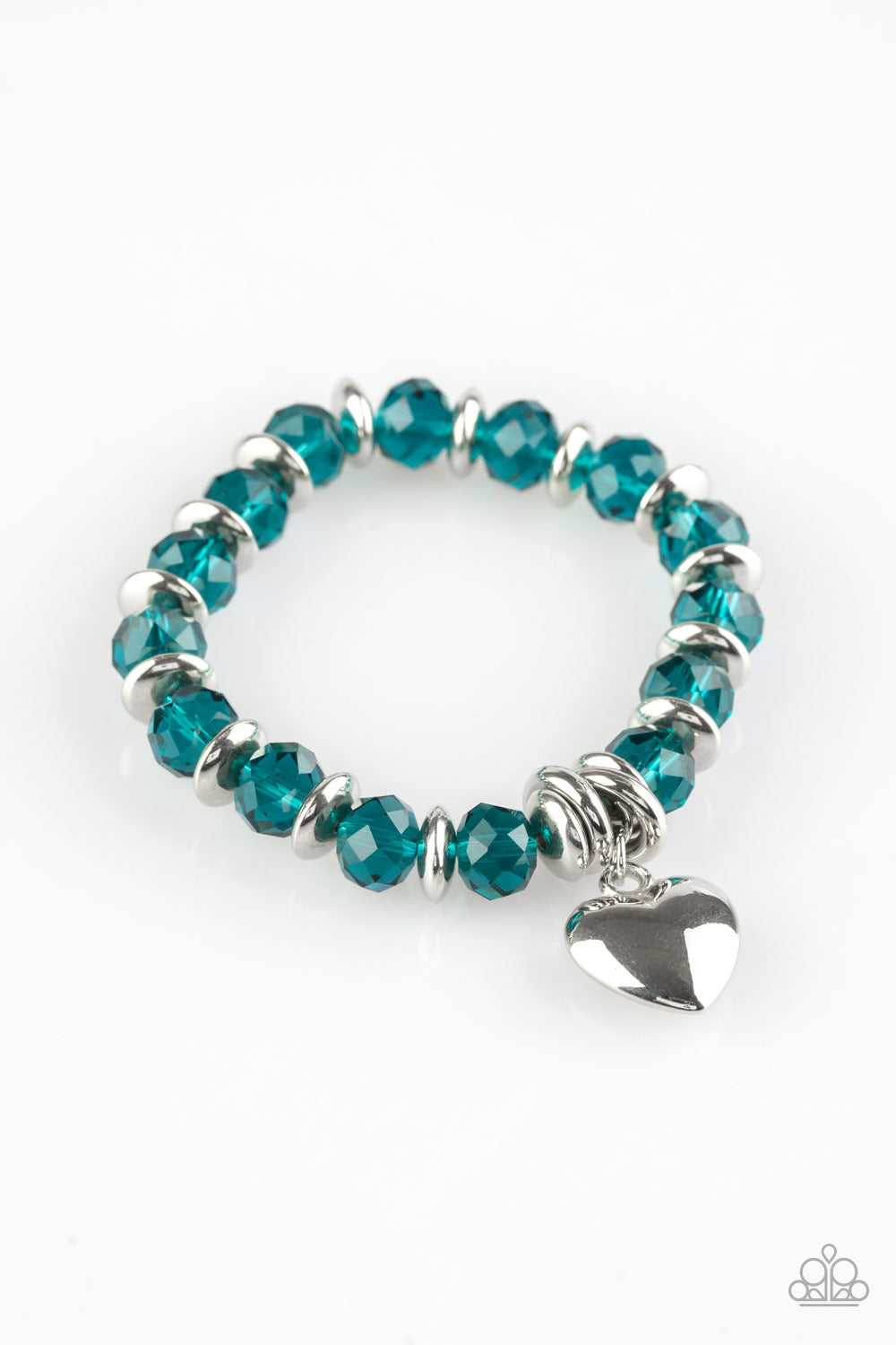Need I Say AMOUR? Blue Bracelet - Paparazzi Accessories