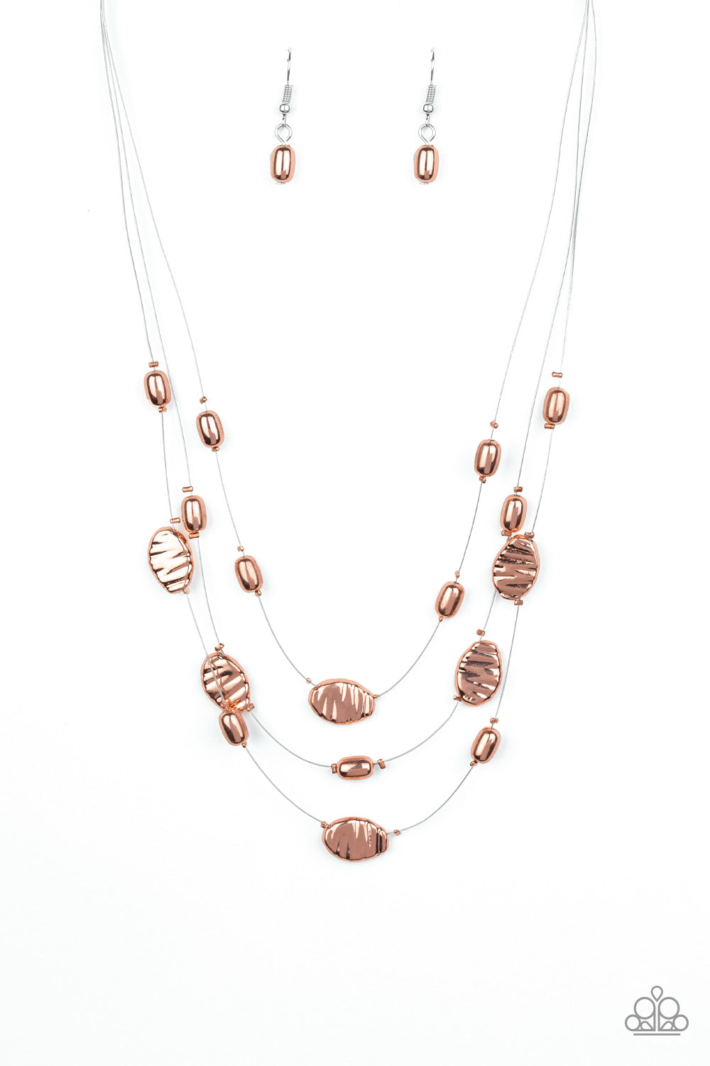Top ZEN Copper Necklace - Paparazzi Accessories