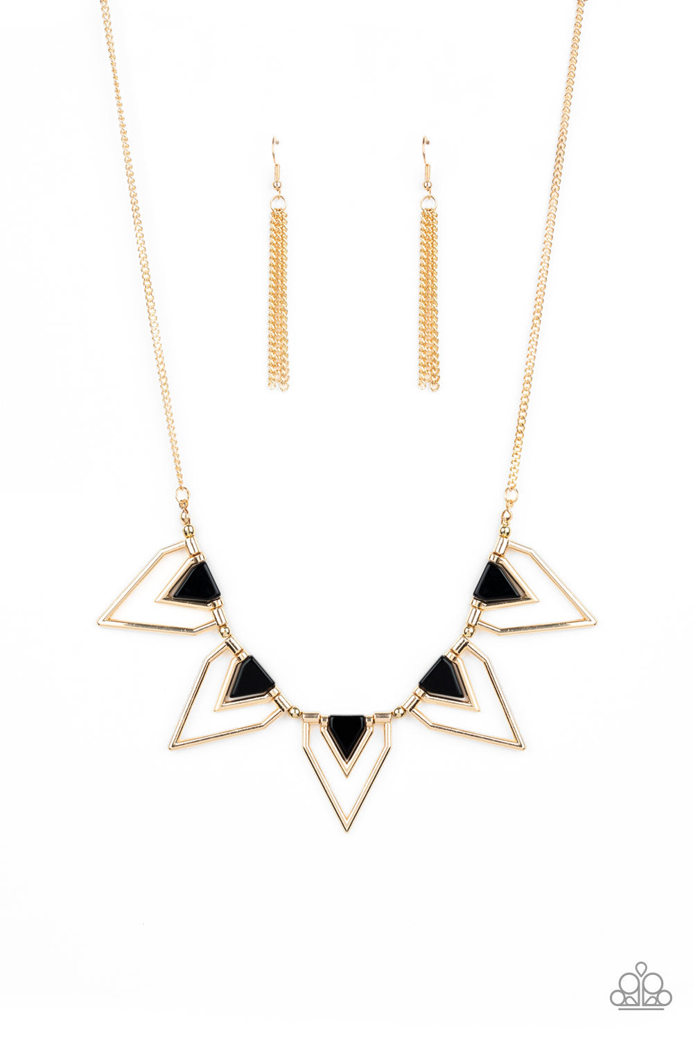 The Pack Leader Gold Necklace - Paparazzi Accessories