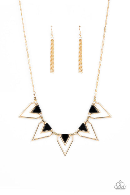 The Pack Leader Gold Necklace - Paparazzi Accessories
