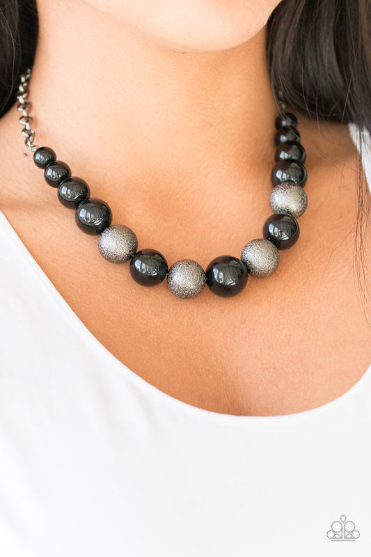 Color Me CEO Black Necklace - Paparazzi Accessories