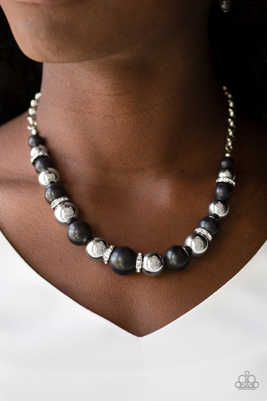 The Ruling Class Black Necklace - Paparazzi Accessories