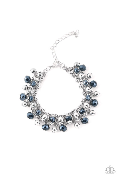 Just For The FUND Of It! Blue Bracelet - Paparazzi Accessories
