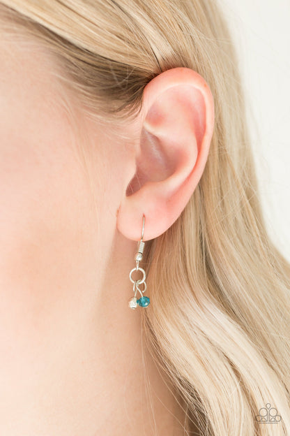 Financially Fabulous Blue Necklace & Bracelet Set - Paparazzi Accessories