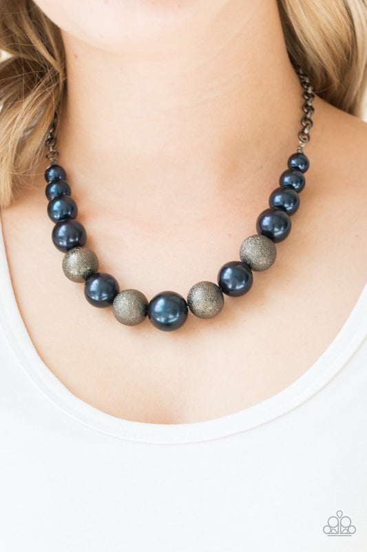 Color Me CEO Blue Necklace - Paparazzi Accessories