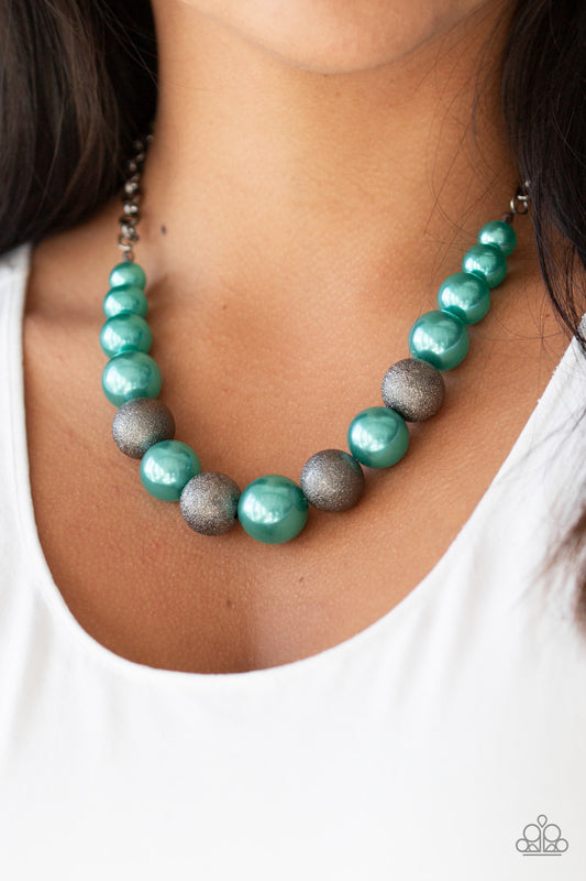 Color Me CEO Green Necklace - Paparazzi Accessories