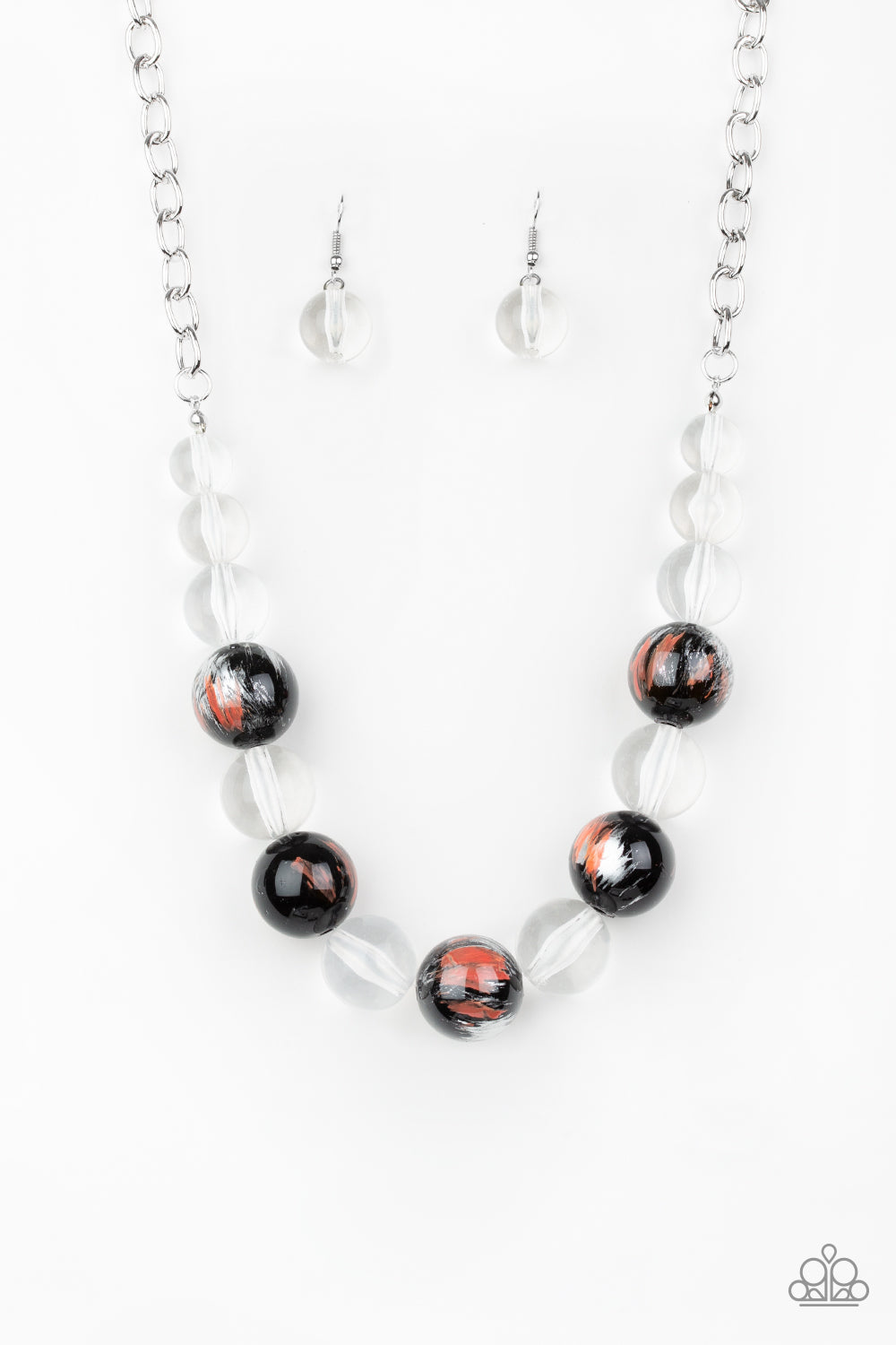 Torrid Tide Orange Necklace - Paparazzi Accessories