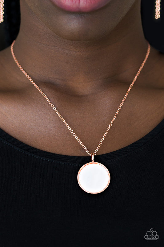 Shimmering Seashores Copper Necklace - Paparazzi Accessories