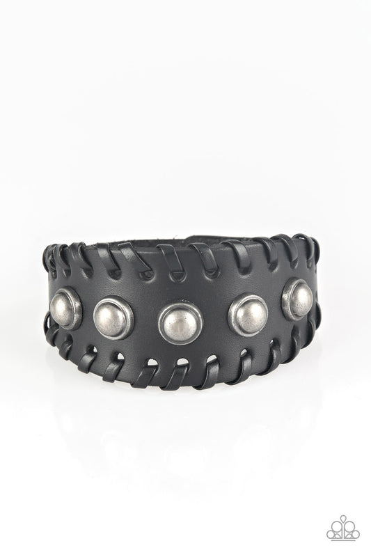 Urban Cowboy Black Urban Bracelet - Paparazzi Accessories