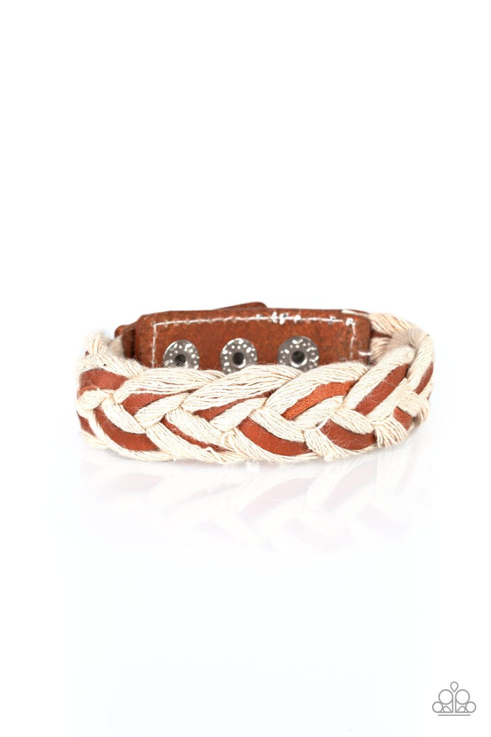 Outback Outlaw Brown Urban Bracelet - Paparazzi Accessories