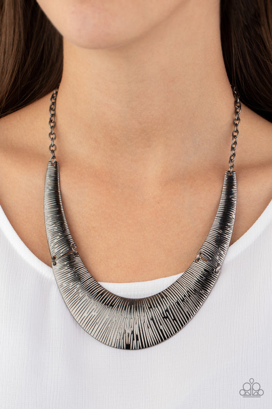 Feast or Famine Black Necklace - Paparazzi Accessories