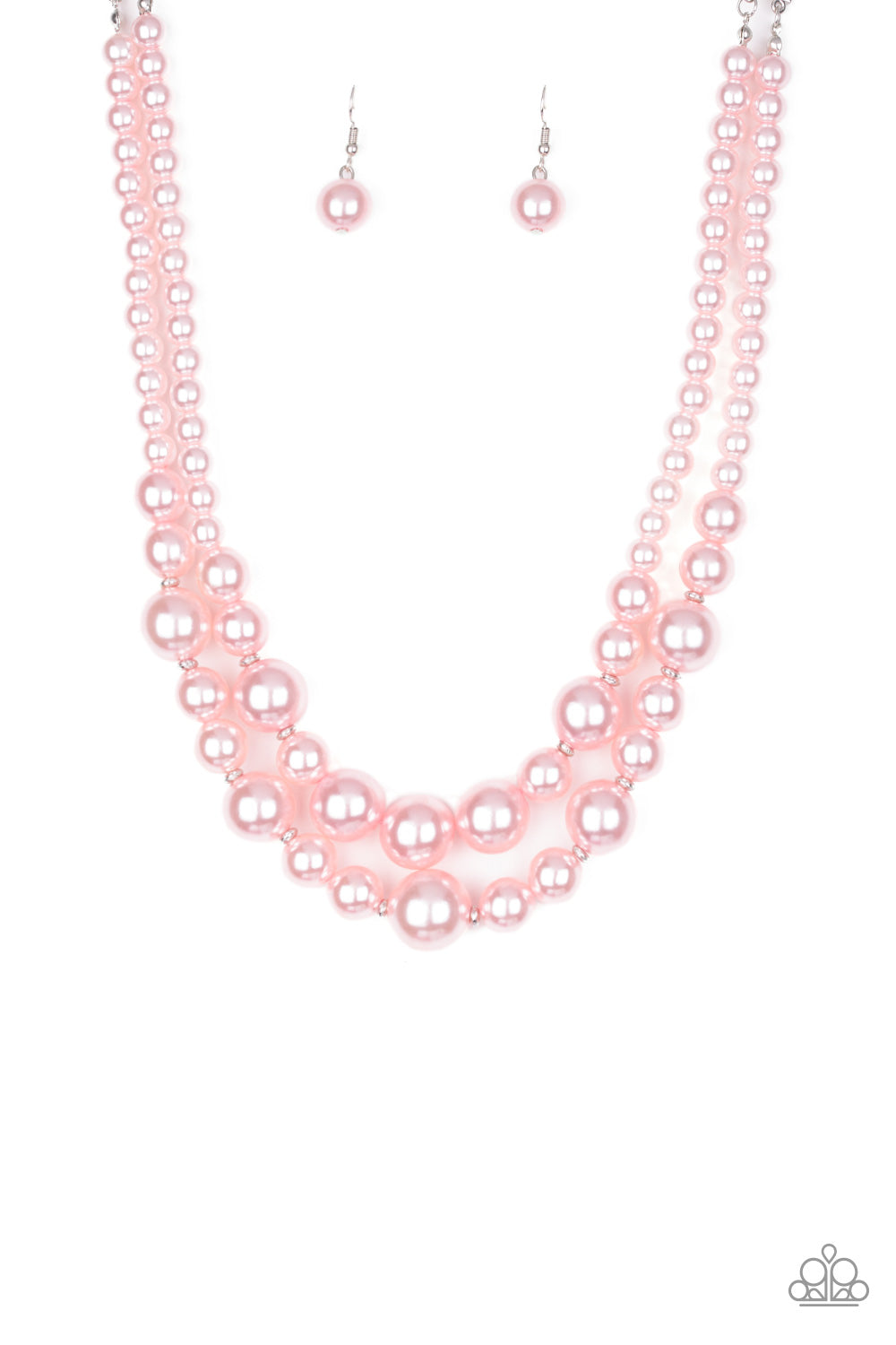 The More The Modest Pink Pearl Necklace - Paparazzi Accessories