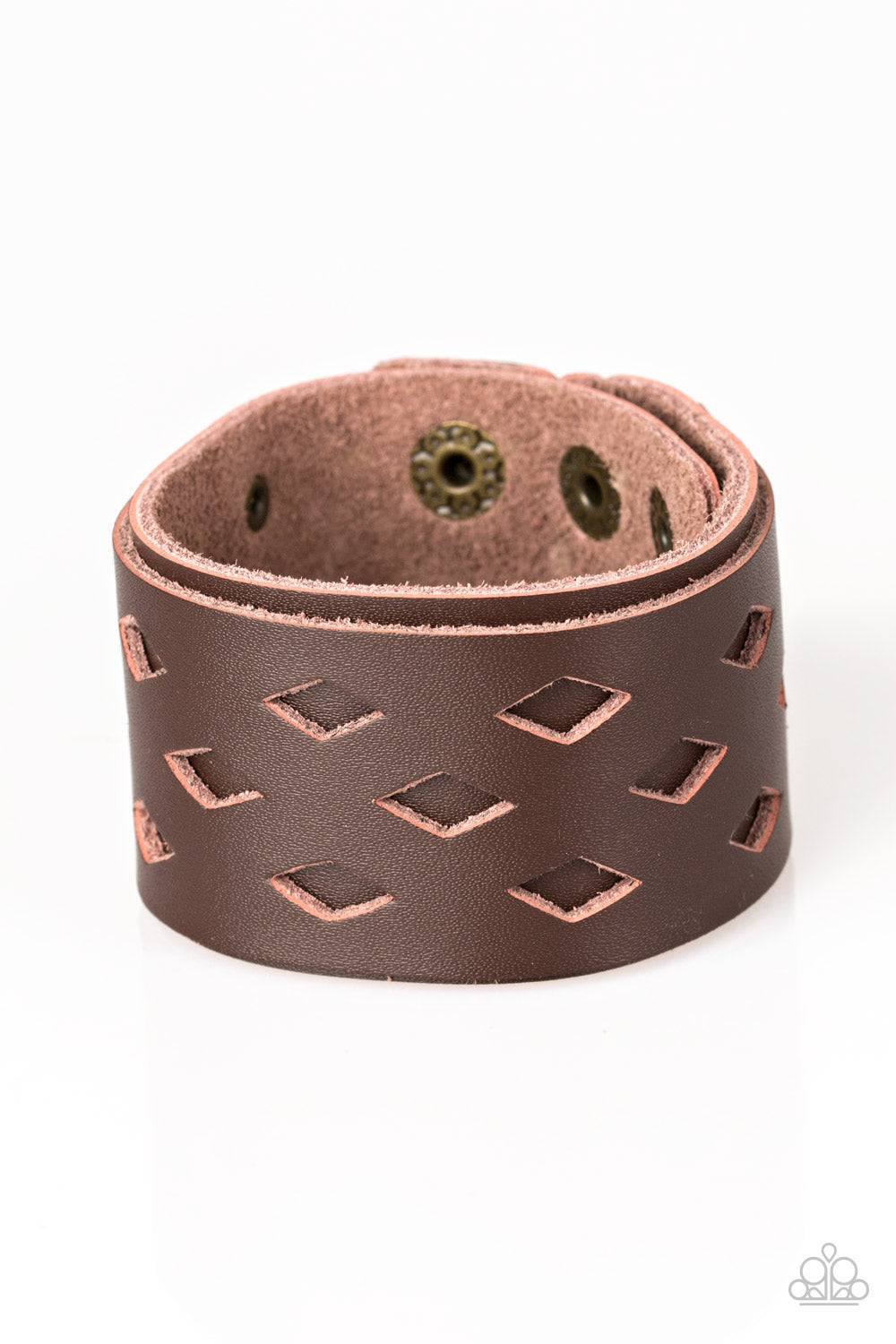 Bucking Bronco Brown Urban Bracelet - Paparazzi Accessories