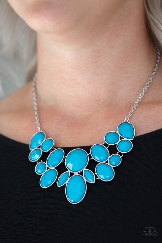 Demi-Diva Blue Necklace - Paparazzi Accessories