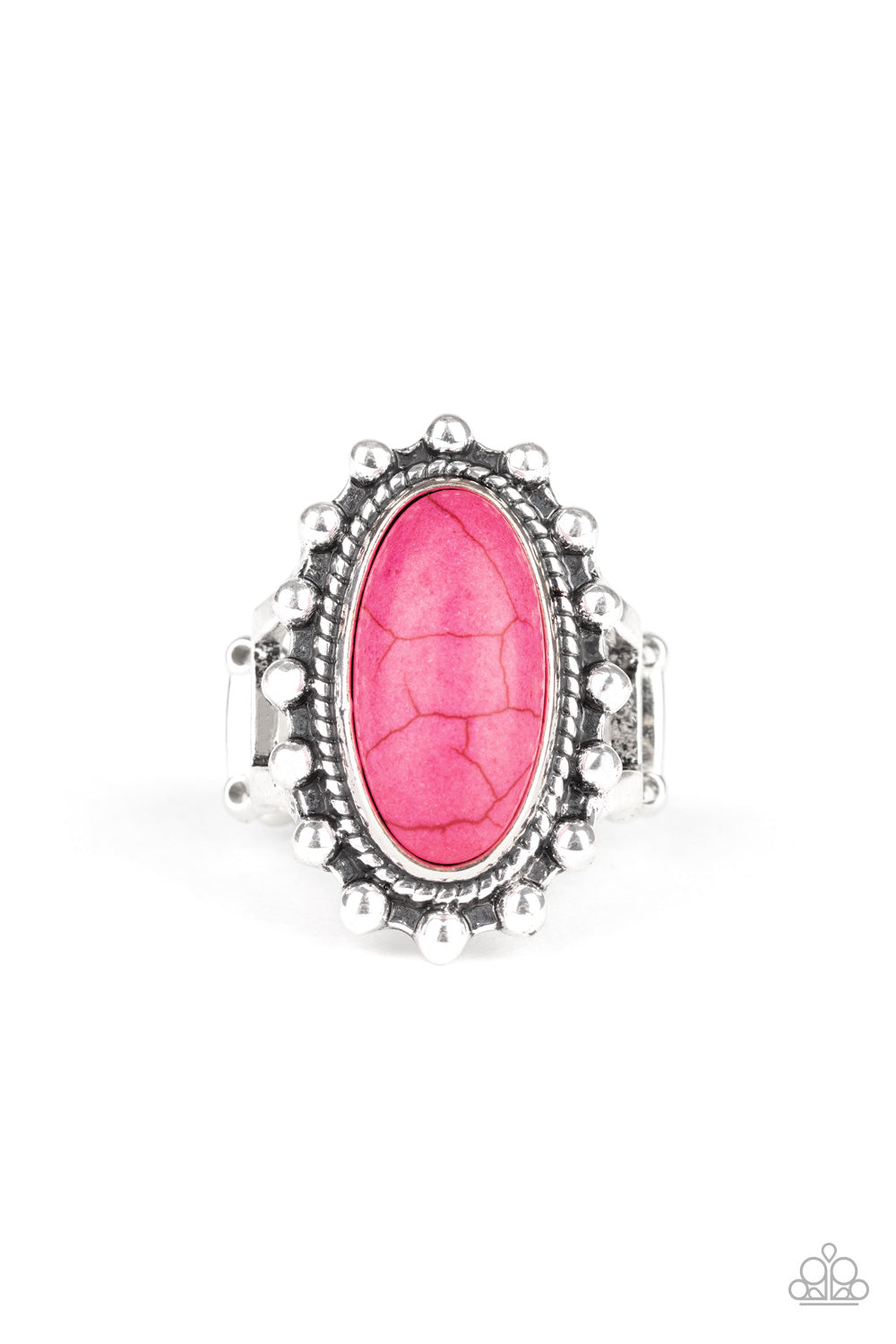 Mineral Movement Pink Ring - Paparazzi Accessories