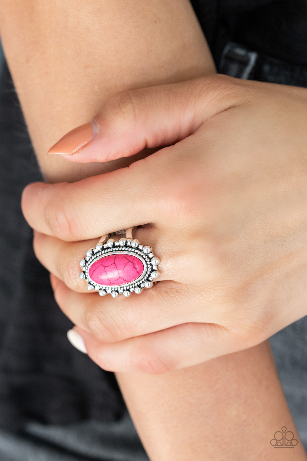 Mineral Movement Pink Ring - Paparazzi Accessories