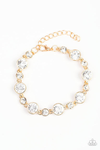 Starstruck Sparkle Gold Bracelet - Paparazzi Accessories