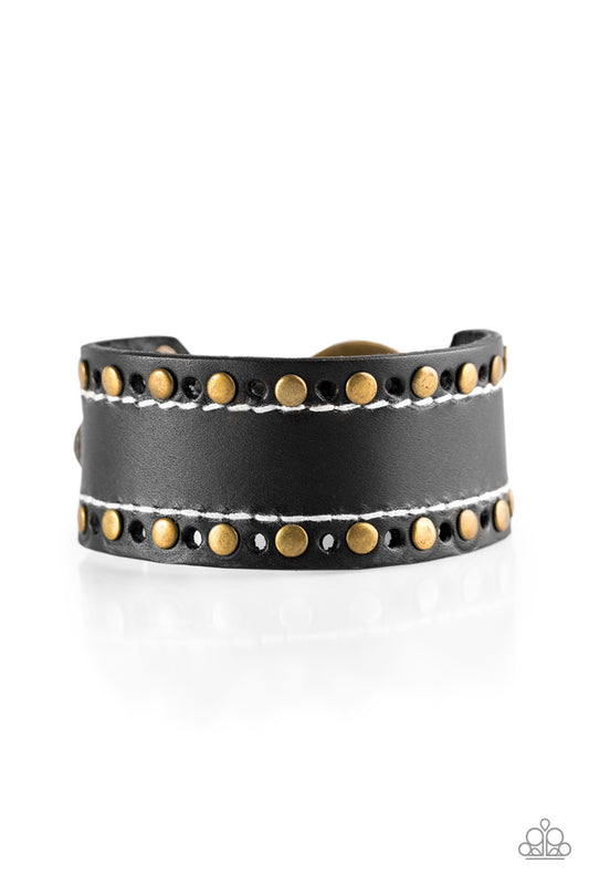 The WANDER Years Black Urban Bracelet - Paparazzi Accessories