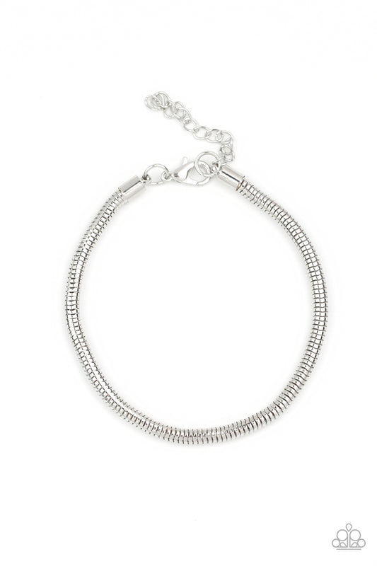 Winning Silver Urban Bracelet - Paparazzi Accessories