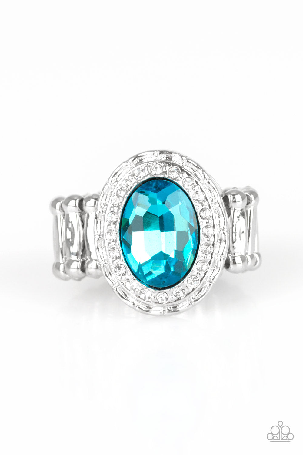 Fiercely Flawless Blue Ring - Paparazzi Accessories