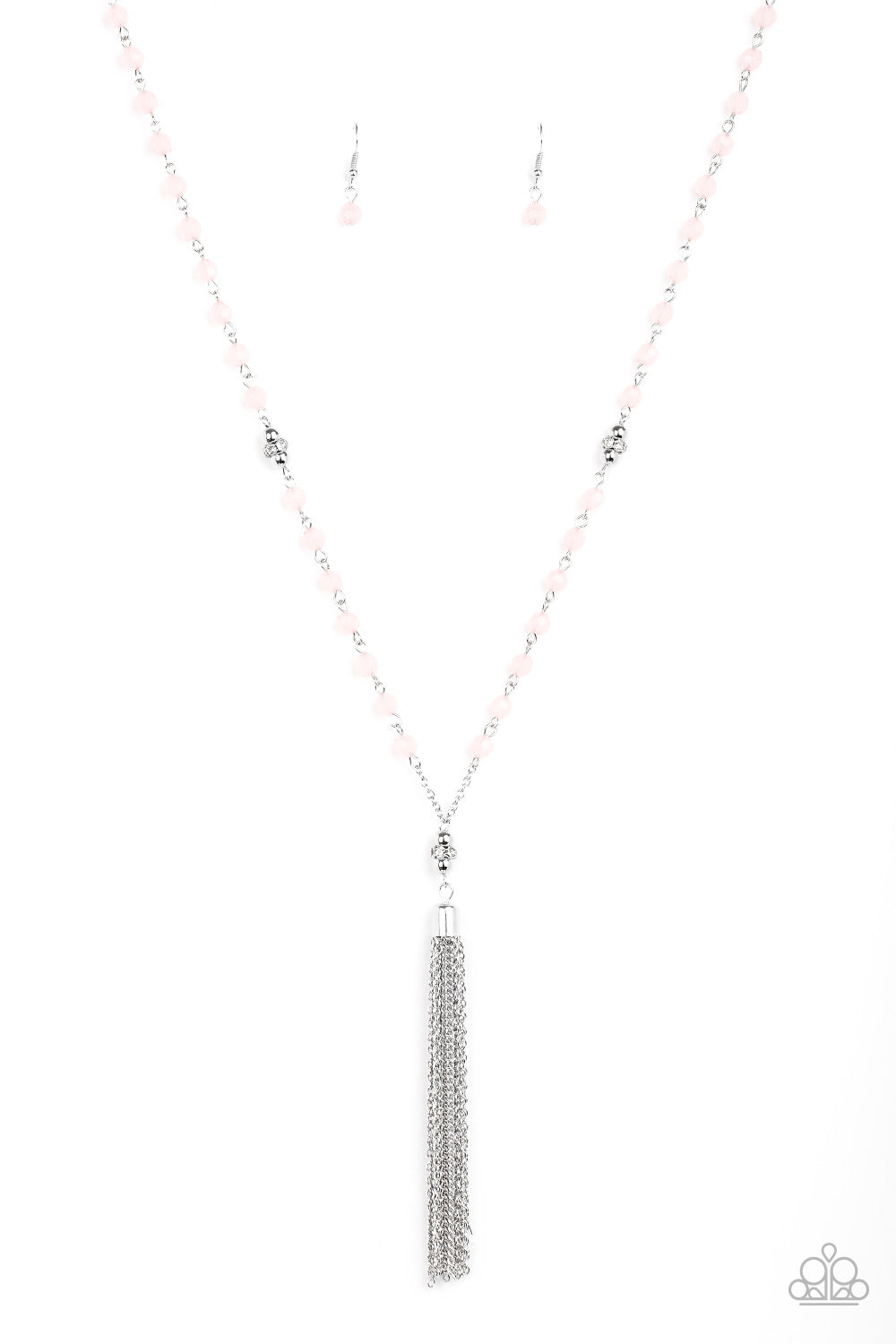 Tassel Takeover Pink Necklace - Paparazzi Accessories