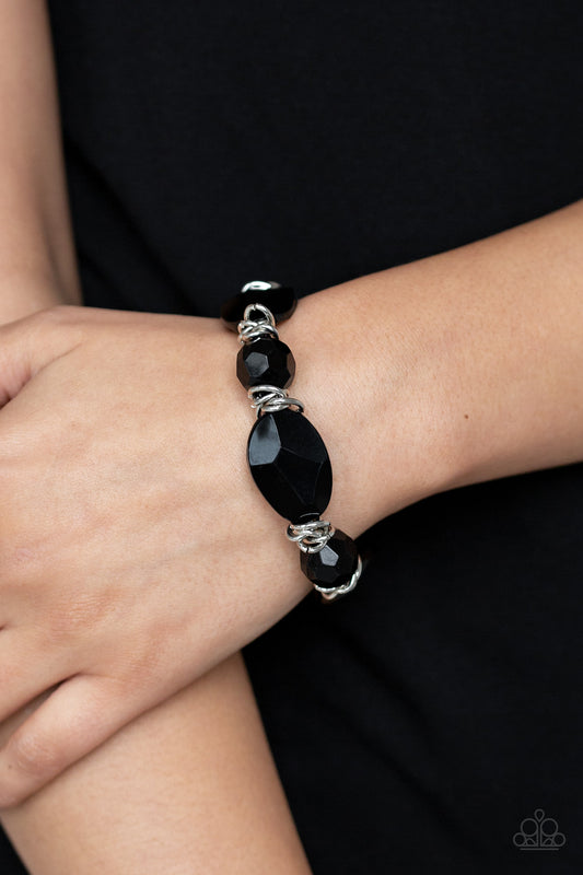 Savor The Flavor Black Bracelet - Paparazzi Accessories