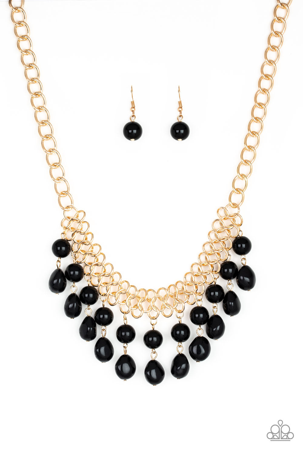 5th Avenue Fleek Black Necklace - Paparazzi Accessories