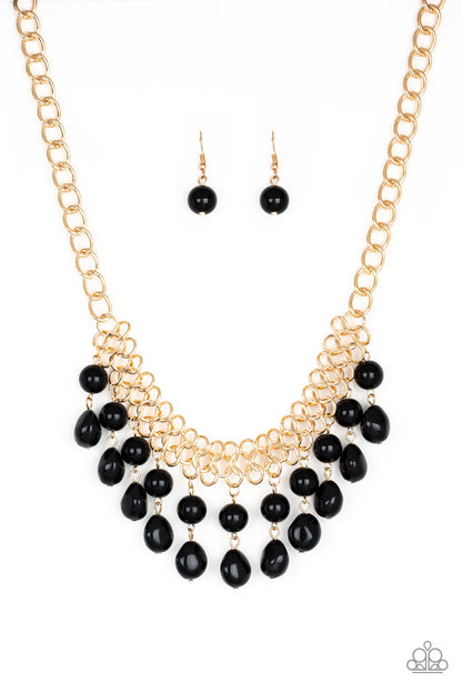 5th Avenue Fleek Black Necklace - Paparazzi Accessories