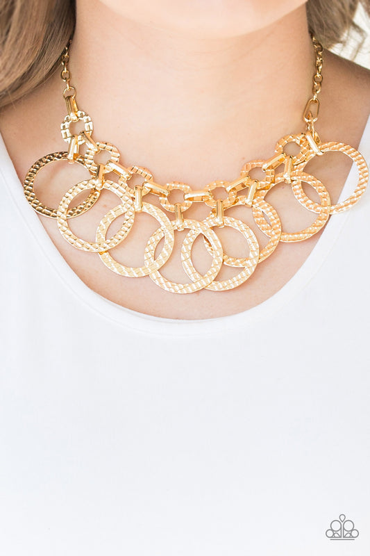 Jammin Jungle Gold Necklace - Paparazzi Accessories