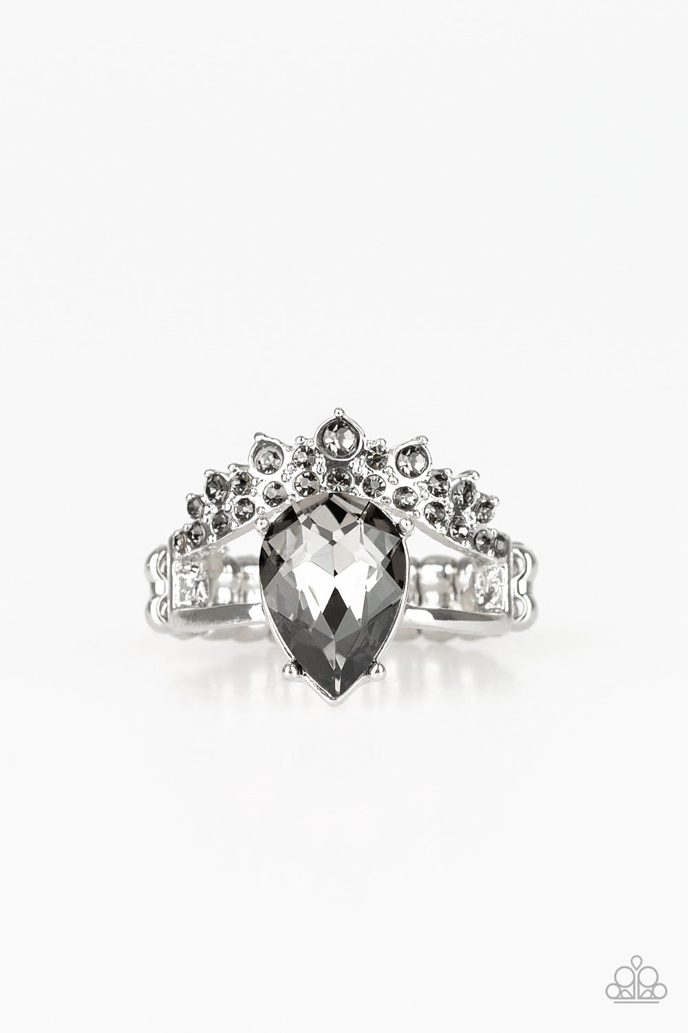 If The Crown Fits Silver Ring - Paparazzi Accessories