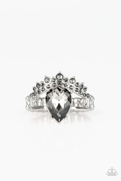 If The Crown Fits Silver Ring - Paparazzi Accessories