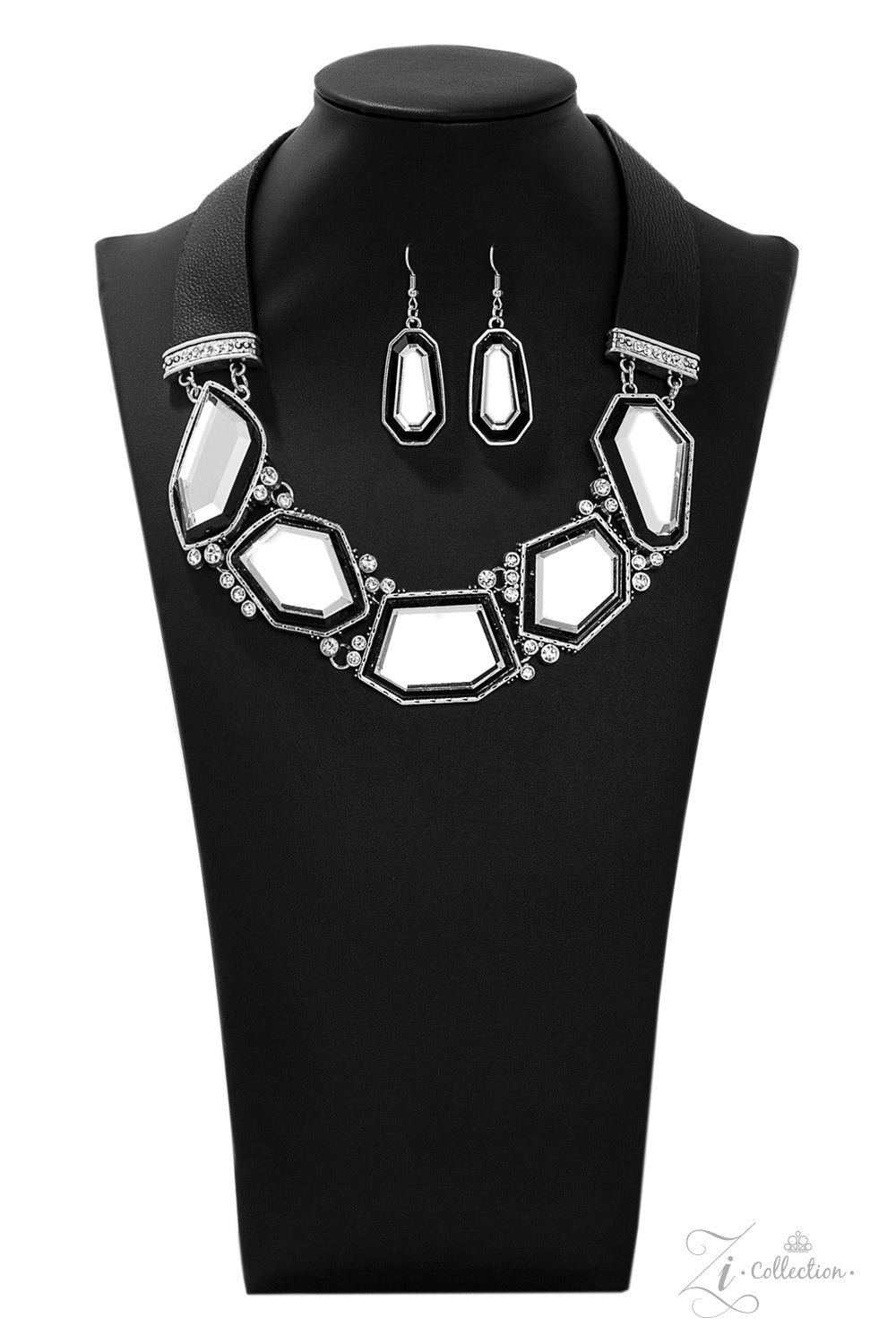 Rivalry Zi Collection 2019 Black Necklace - Paparazzi Accessories - jazzy-jewels-gems
