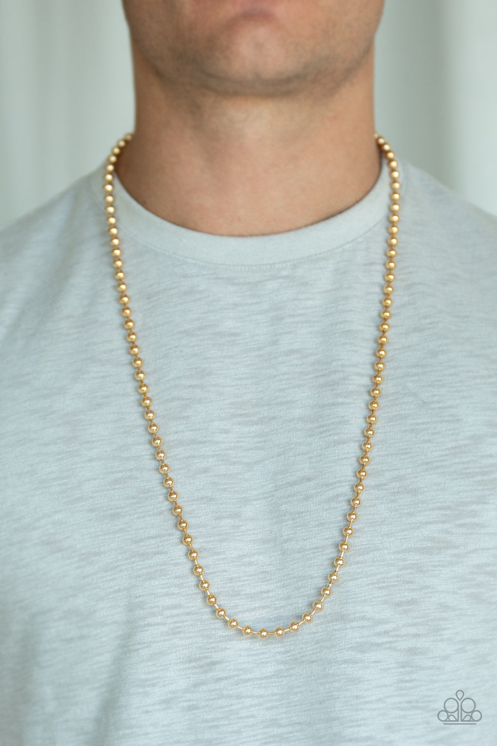 Cadet Casual Gold Urban Necklace - Paparazzi Accessories