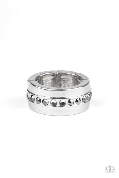 Reigning Champ Silver Urban Ring - Paparazzi Accessories
