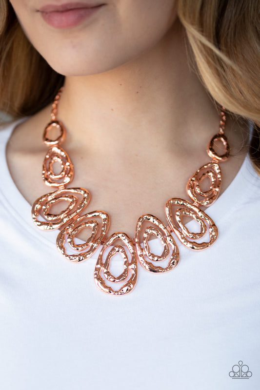 Terra Couture Copper Necklace - Paparazzi Accessories