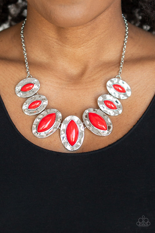 Terra Color Red Necklace - Paparazzi Accessories