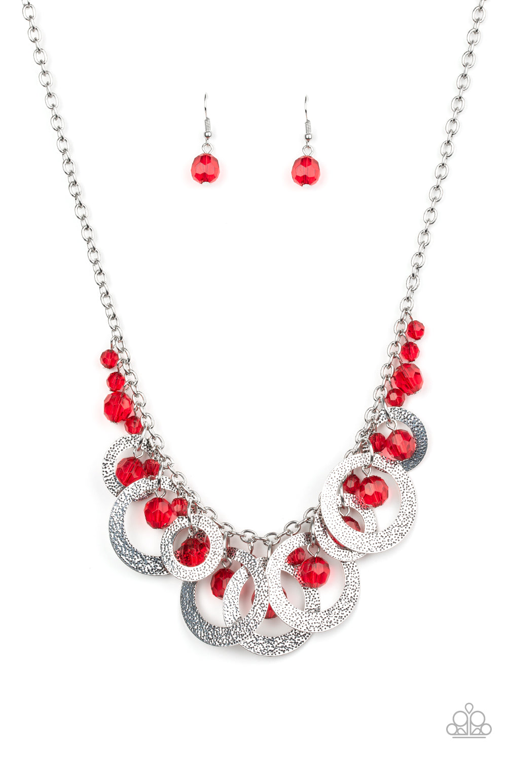 Turn It Up Red Necklace - Paparazzi Accessories