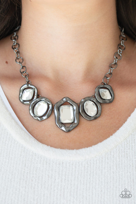 Celebrity Catwalk Black Necklace - Paparazzi Accessories